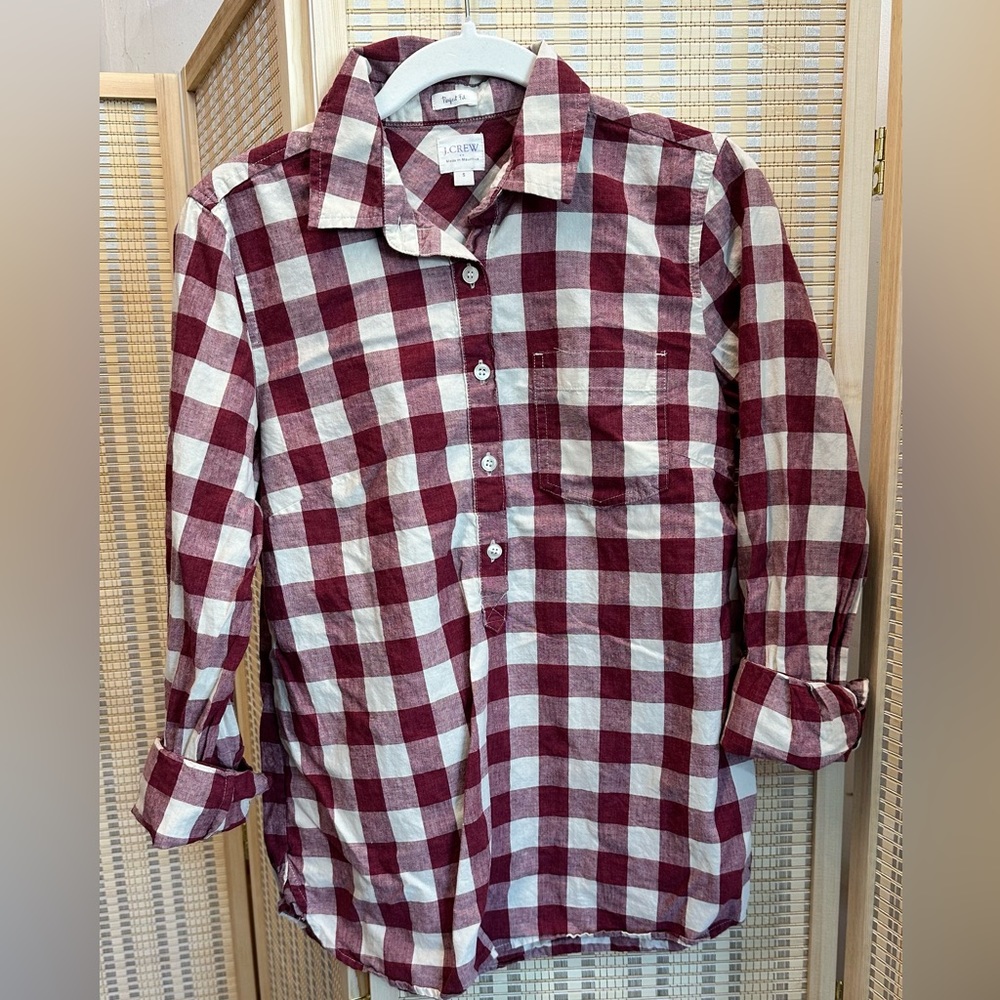 J drew half button up
